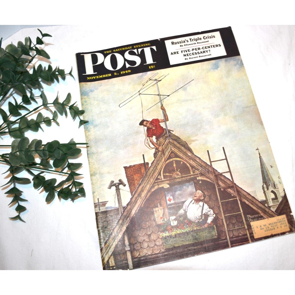 The Saturday Evening Post November 5, 1949 Its TV !